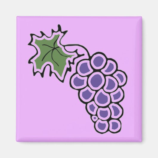 ぶどう マグネット (正面)