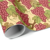 ぶどう ラッピングペーパー (ロールコーナー)