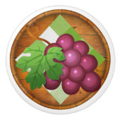 ぶどう/ワインドロワーノブ セラミックノブ (正面)