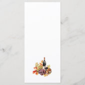 ぶどう&ワインホリデーズテーマ メニュー (裏面)
