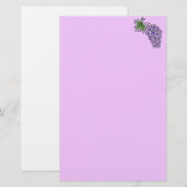 ぶどう 便箋 (正面/裏面)