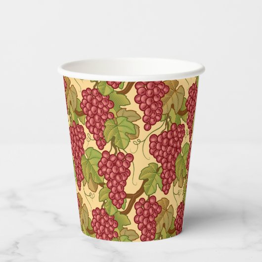 ぶどう 紙コップ (裏面)