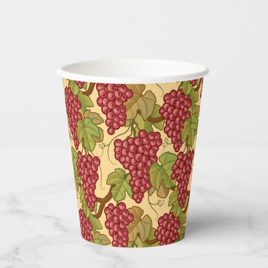 ぶどう 紙コップ (正面)