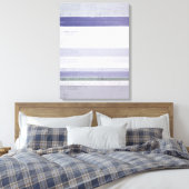 「ぶどう」紫とグレーの抽象芸術アートキャンバス印刷 キャンバスプリント (インサイチュ (寝室))