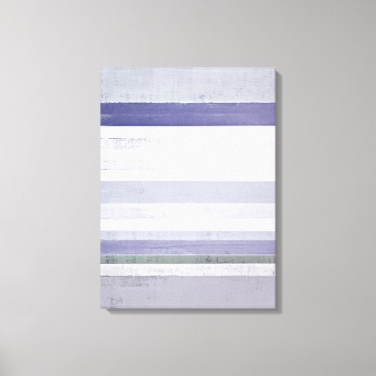 「ぶどう」紫とグレーの抽象芸術アートキャンバス印刷 キャンバスプリント (正面)