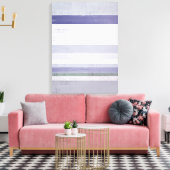 「ぶどう」紫とグレーの抽象芸術アートキャンバス印刷 キャンバスプリント (インサイチュ (リビング))