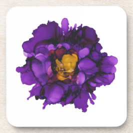 ぶどう/紫の牡丹の手色彩の鮮やか コースター