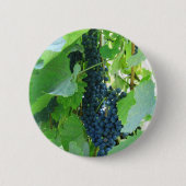ぶどう 缶バッジ (正面)