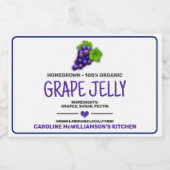 ぶどう 缶詰 ラベル (シングルラベル)