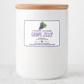 ぶどう 缶詰 ラベル (正面)