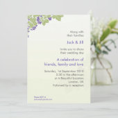 ぶどう 5x7 招待状 (スタンド正面)