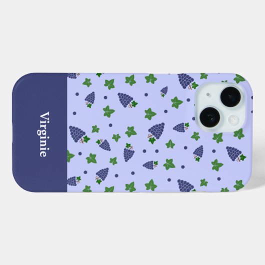 ぶどう Case-Mate iPhoneケース (裏面 (横))