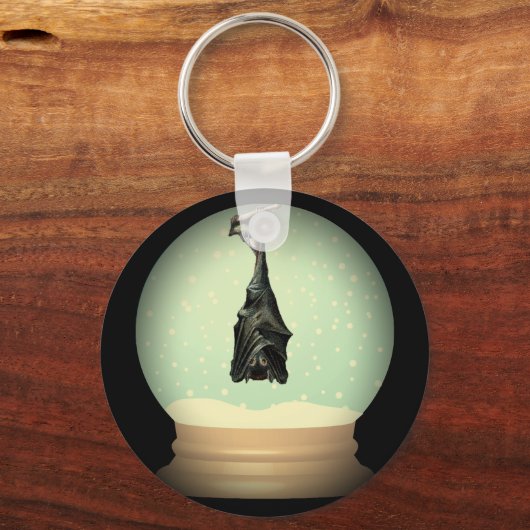 ぶら下がったこうもりスノウヴィンテージ キーホルダー (正面)
