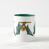 ぶら下がったこうもり マグカップ (中央)