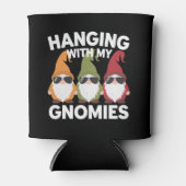 ぶら下がったとMy Gnomiesガーデンおもしろい格言 缶クーラー (正面)