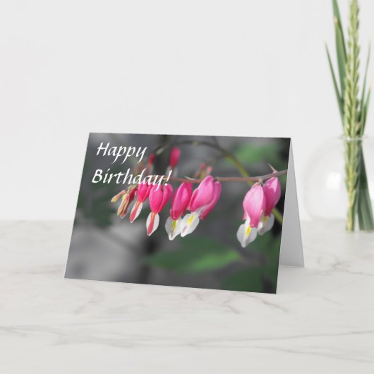 ぶら下がったなハート カード (正面)