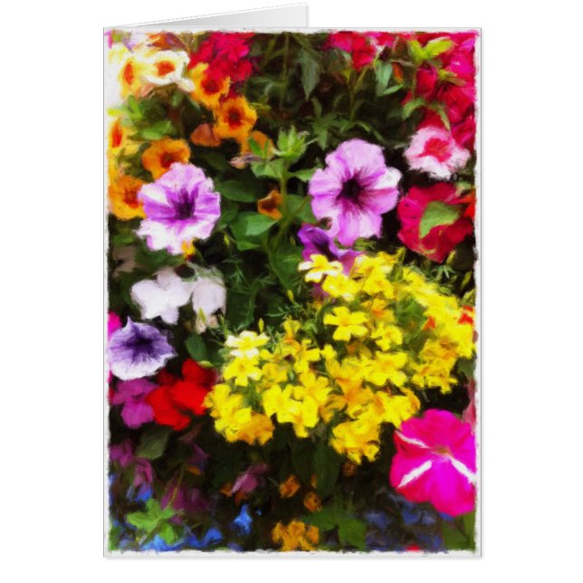 ぶら下がったなバスケットの空白のなカード (正面)