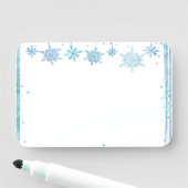 ぶら下がったな冬の雪片 名札 (インサイチュ)