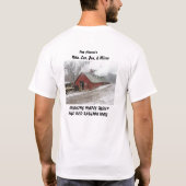 ぶら下がったな山のSugarhouse Tシャツ (裏面)