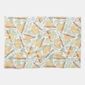 ぶら下がったな怠惰 キッチンタオル (横)