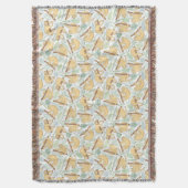 ぶら下がったな怠惰 スローブランケット (正面縦)