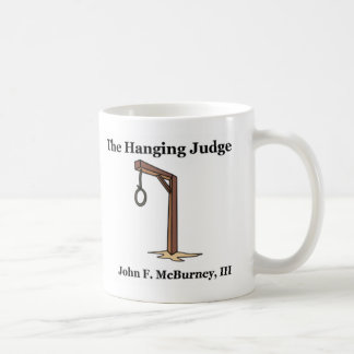 ぶら下がったな裁判官 コーヒーマグカップ