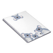 ぶら下がったのコアラのまわりにファミリー ノートブック (右側)