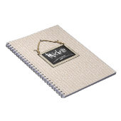 ぶら下がったのシャルボードベージュID397 ノートブック (右側)