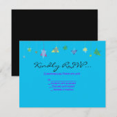 ぶら下がったのヘブライ文字こうもりバー(ユダヤ教の)バル・ミツバー招待状 招待状 (正面/裏面)