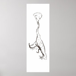 「ぶら下がったの頭」ポスター ポスター