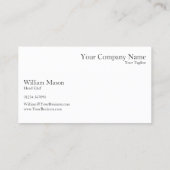 ぶら下がったのApple Orchard写真 – 名刺 (裏面)