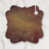 ぶら下がったのLantern素朴フローラ結婚に感謝 フェイバータグ (裏面)