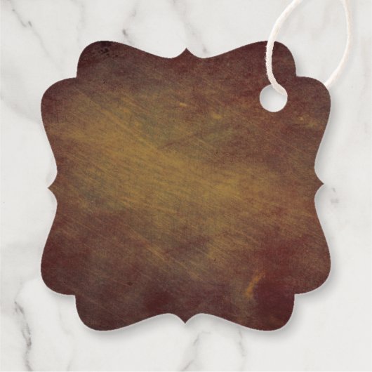 ぶら下がったのLantern素朴フローラ結婚に感謝 フェイバータグ (裏面)