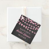 ぶら下がったのString Loveハートブライダルシャワー フェイバータグ (インサイチュ)