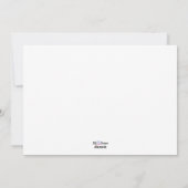 ぶら下がったオーナメントクリスマスカード シーズンカード (裏面)