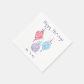 ぶら下がったズオーナメントズカクテルナプキンズバイスー・ワイドリッチ スタンダードカクテルナプキン (角)