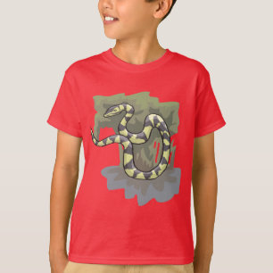 ぶら下がったヘビ Tシャツ