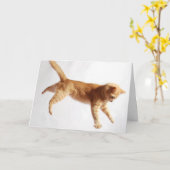 ぶら下がった中だ カード (黄色い花)