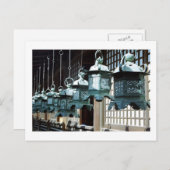 ぶら下がった提灯 – 春日大社 ポストカード (正面/裏面)