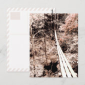 ぶら下がった橋 ポストカード (正面/裏面)