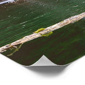 ぶら下がった湖秋 ポスター (角)