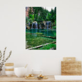 ぶら下がった湖 ポスター (キッチン)