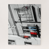 ぶら下がった色 ジグソーパズル (縦)