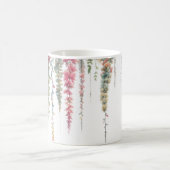 ぶら下がった花 コーヒーマグカップ (中央)