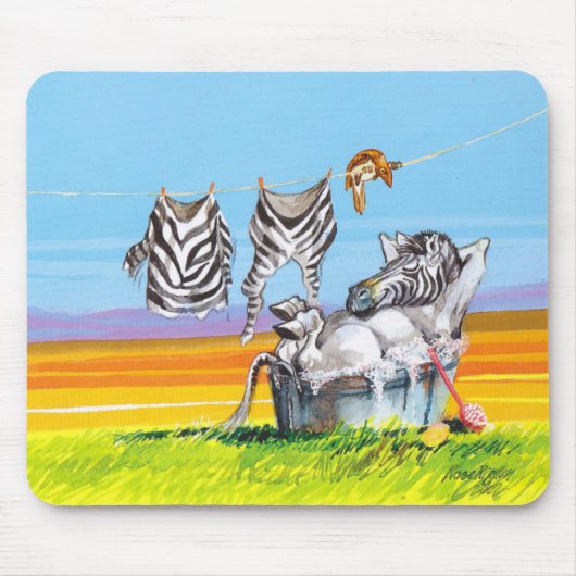 ぶら下がった マウスパッド (正面)