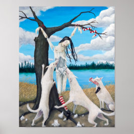 「ぶら下がったs」クリスティアン・セガヴスケ・ポスター ポスター