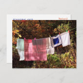 「ぶら下がったs out」 No.1ポストカード用物置 ポストカード (正面/裏面)