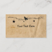 ぶら下がったs stars & Crow名刺 名刺 (裏面)