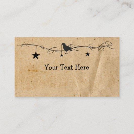 ぶら下がったs stars & Crow名刺 名刺 (裏面)