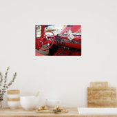 ぶら下がりサイコロクラシックオートフォト ポスター (キッチン)